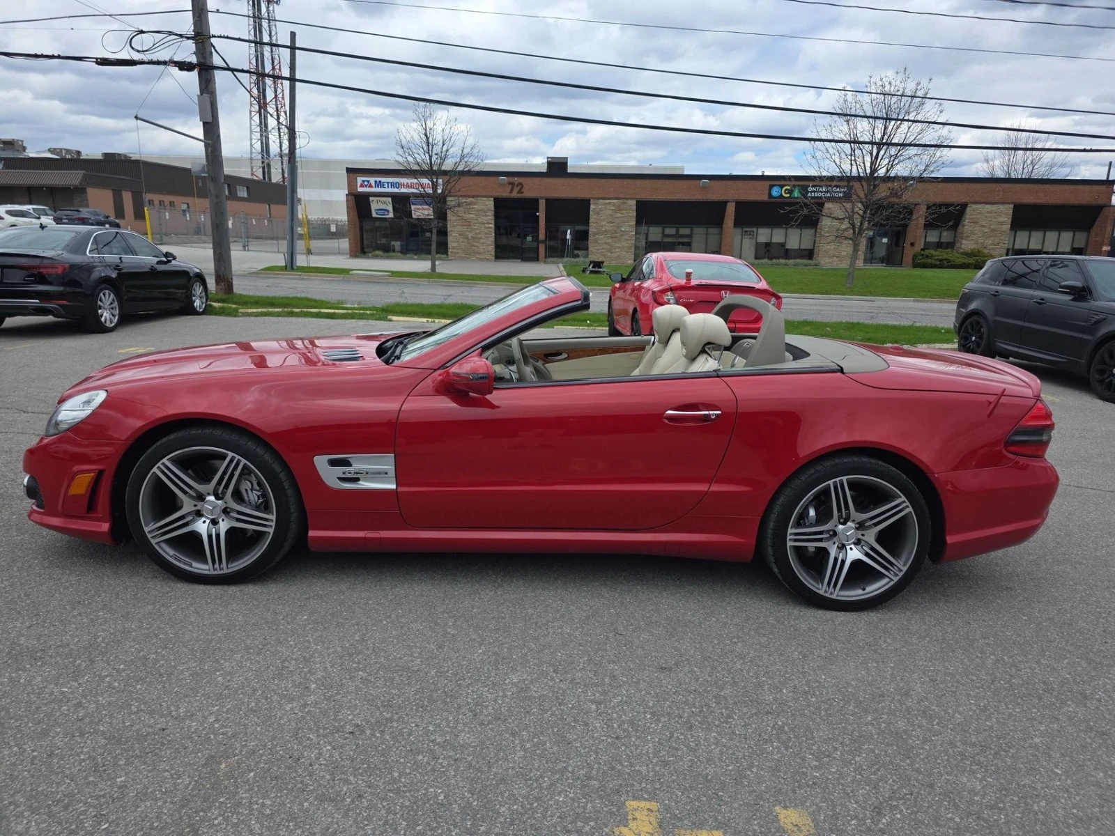 Mercedes-Benz SL 65 AMG V12* ПОДГРЕВ* KEYLESS, снимка 3 - Автомобили и джипове - 54459603