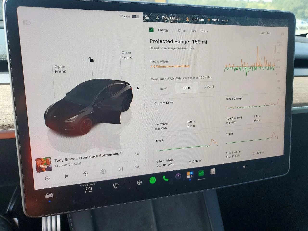 Tesla Model Y * PERFORMANCE* AWD* , снимка 9 - Автомобили и джипове - 56554015