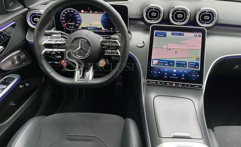 Mercedes-Benz C 63 AMG S * DiSTRONIC* 360* 4MATIC* , снимка 8 - Автомобили и джипове - 51352816