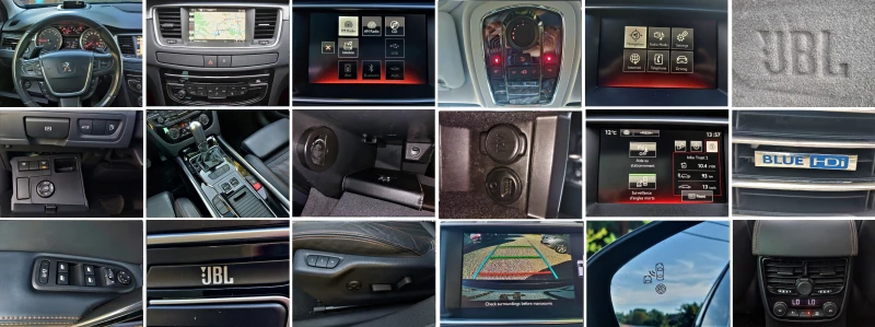 Peugeot 508 2.0 RXH BLUE HDI 180 kc. JBL FELINE, снимка 10 - Автомобили и джипове - 51945893
