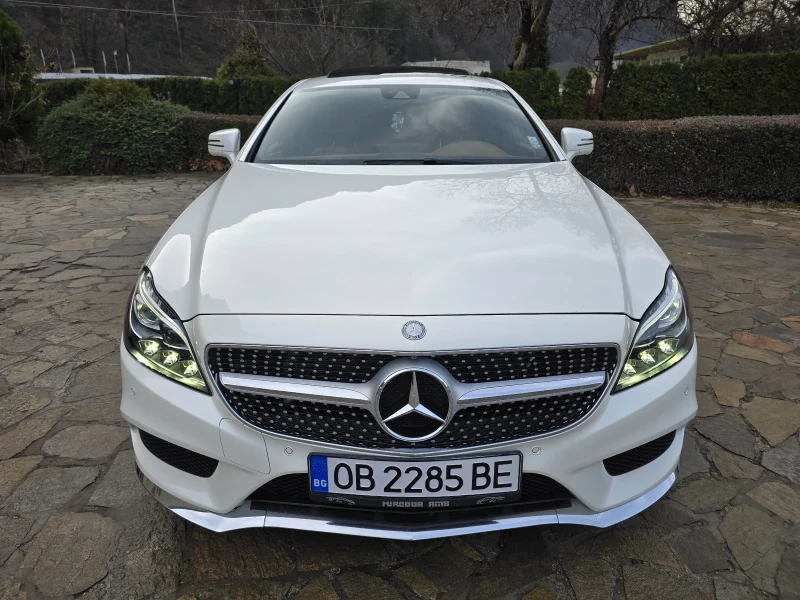 Mercedes-Benz CLS 400 AMG pack/4matic/360 камери/DESIGNO кожа+ масаж , снимка 9 - Автомобили и джипове - 52974980
