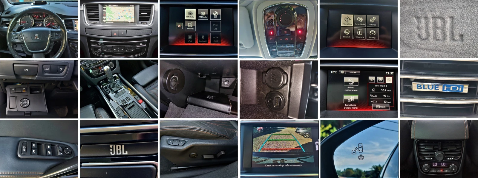 Peugeot 508 2.0 RXH BLUE HDI 180 kc. JBL FELINE - изображение 10