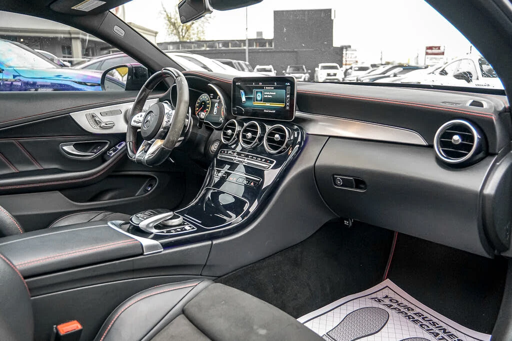 Mercedes-Benz C 43 AMG * АВТО КРЕДИТ* ЦЕНА ДО БГ * СЕРВИЗНА ИСТОРИЯ *  - изображение 8