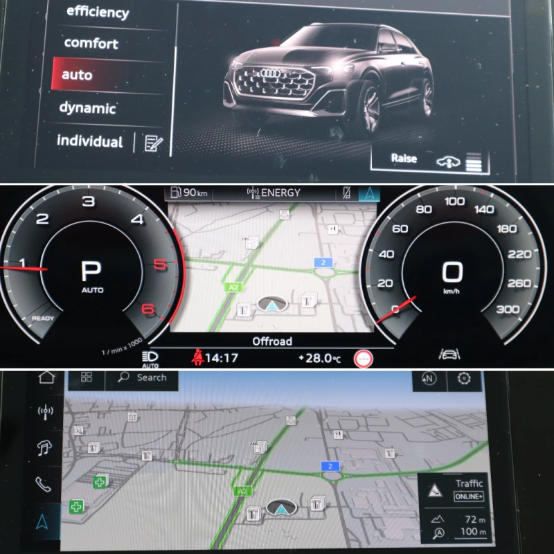 Audi Q8 50TDI/Sline/Камера/Подгрев, снимка 17 - Автомобили и джипове - 49996318