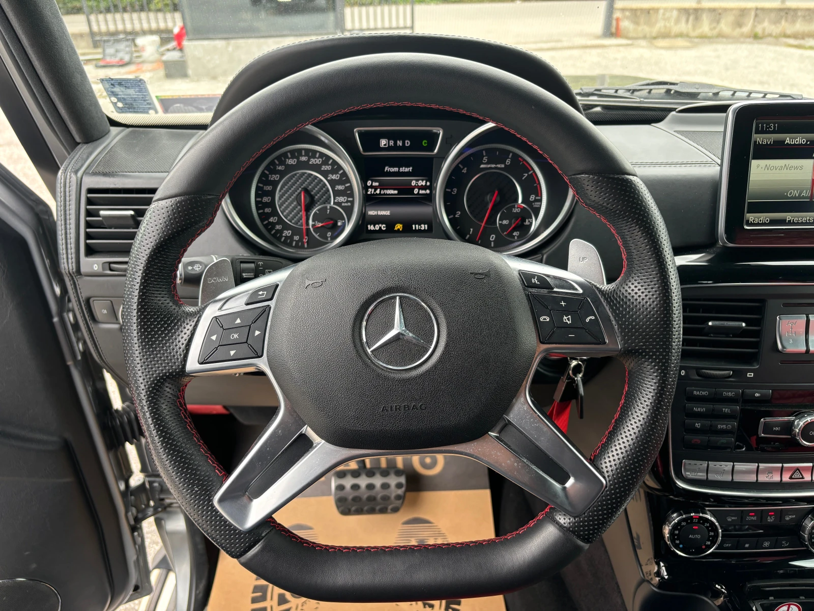 Mercedes-Benz G 63 AMG Оригинален Брабус | Mobile.bg — изображение 13