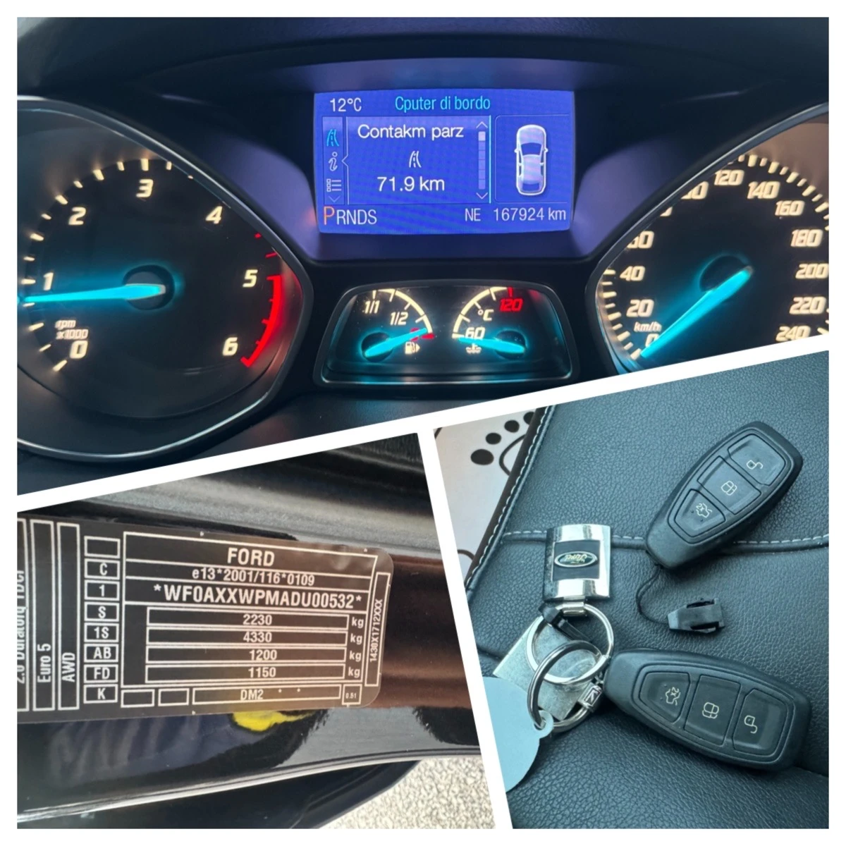 Ford Kuga 4X4/ Automat | Mobile.bg   11