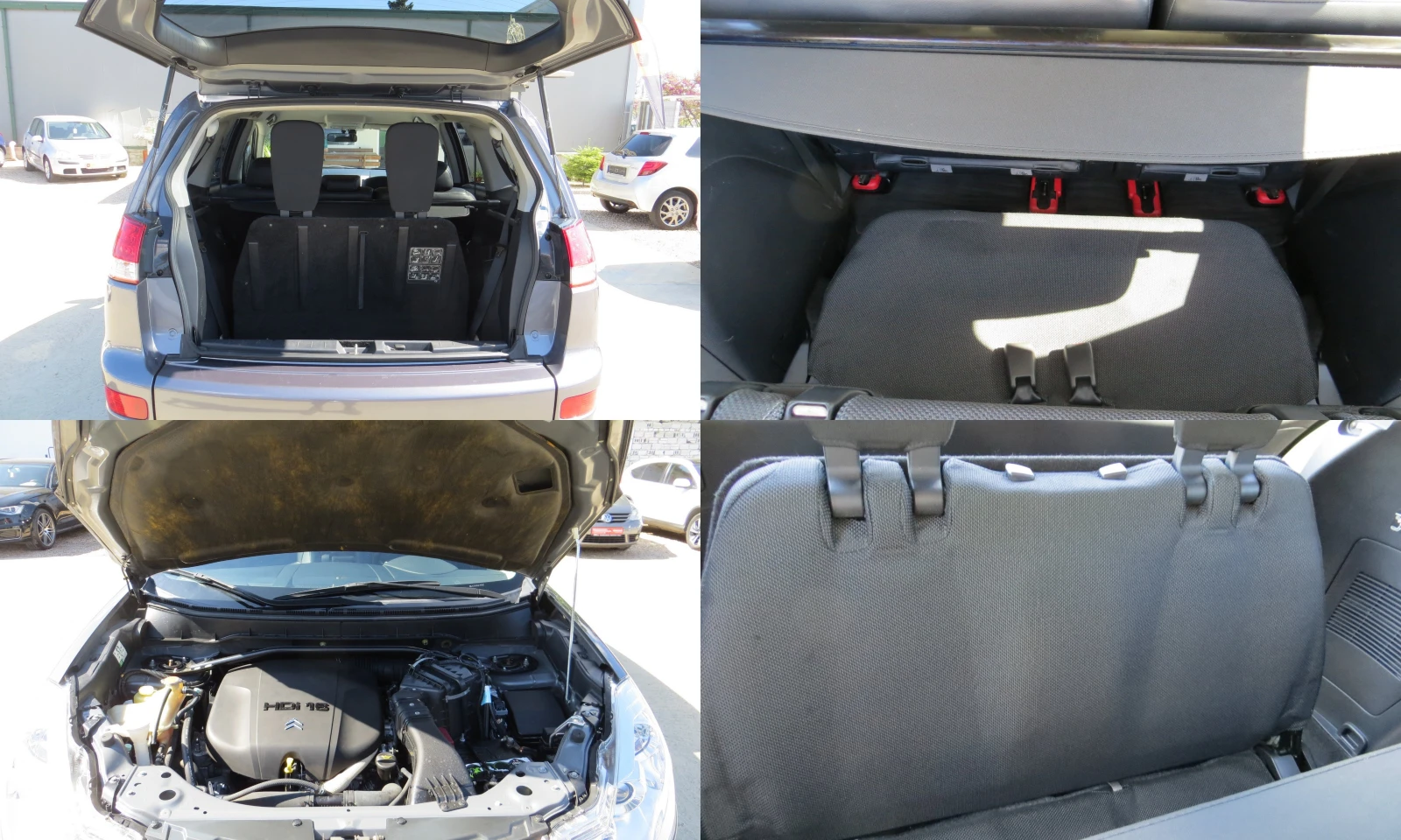 Citroen C-Crosser 2.2HDI FULL-НОВА-138хил.км , снимка 17 - Автомобили и джипове - 54428284