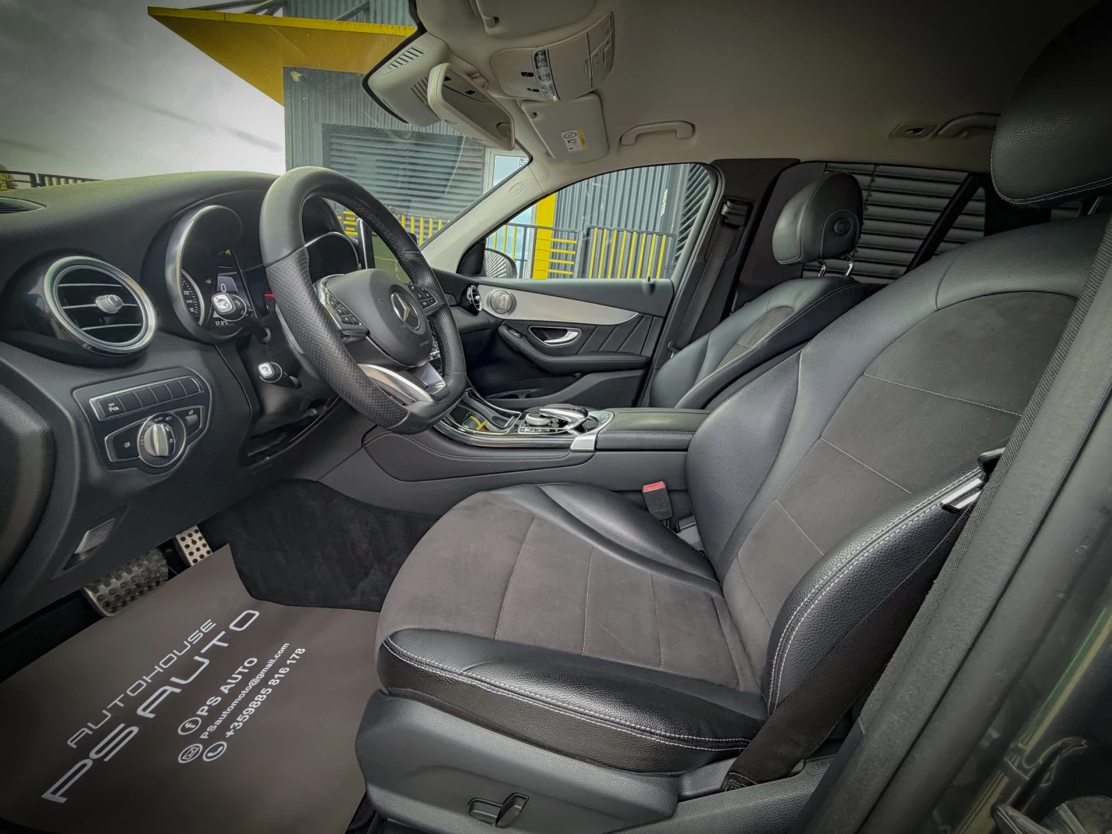Mercedes-Benz GLC 250 AMG / 4x4 / Multibeam / Burmester / 2 КЛЮЧА , снимка 15 - Автомобили и джипове - 55657484