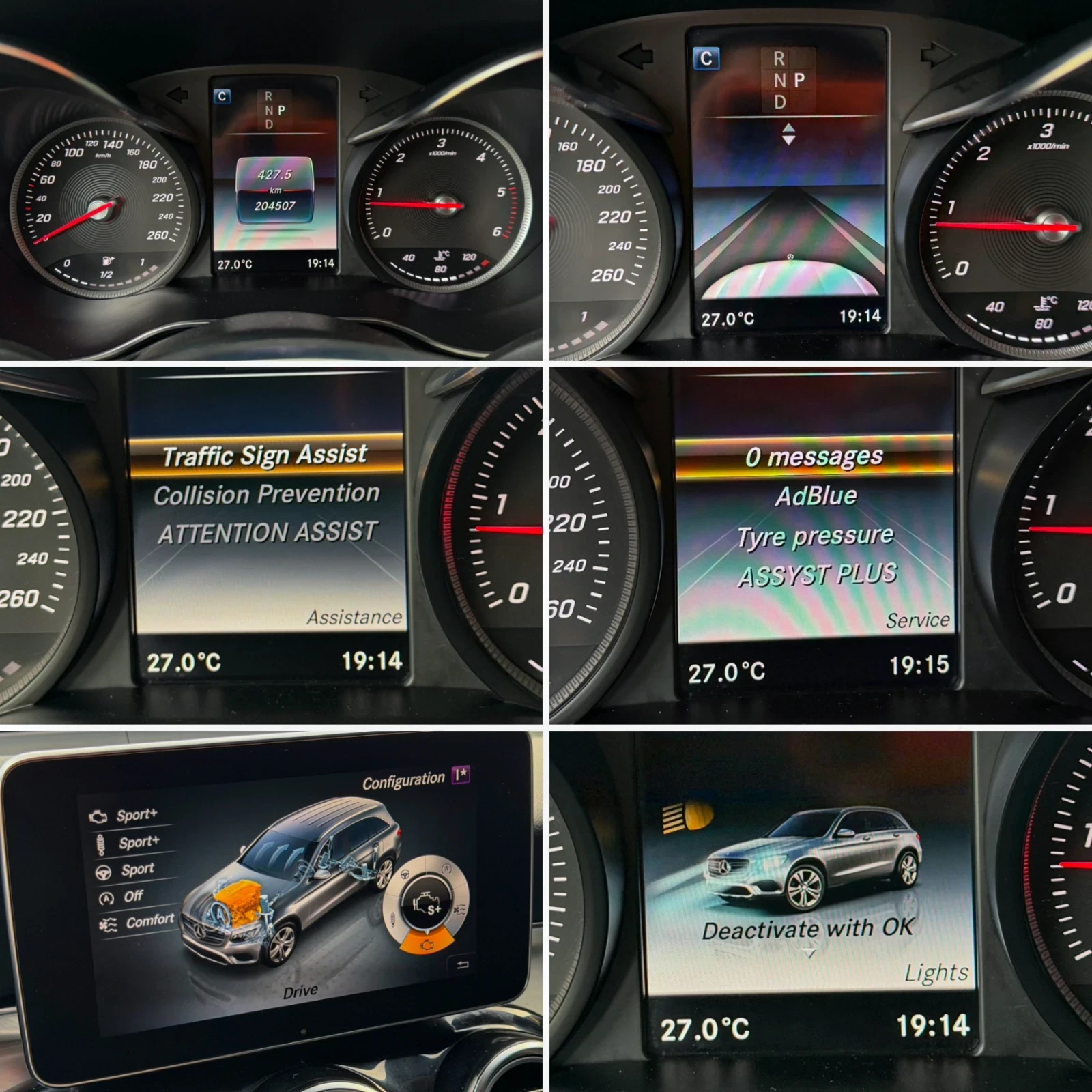 Mercedes-Benz GLC 250 AMG / 4x4 / Multibeam / Burmester / 2 КЛЮЧА , снимка 17 - Автомобили и джипове - 55657484