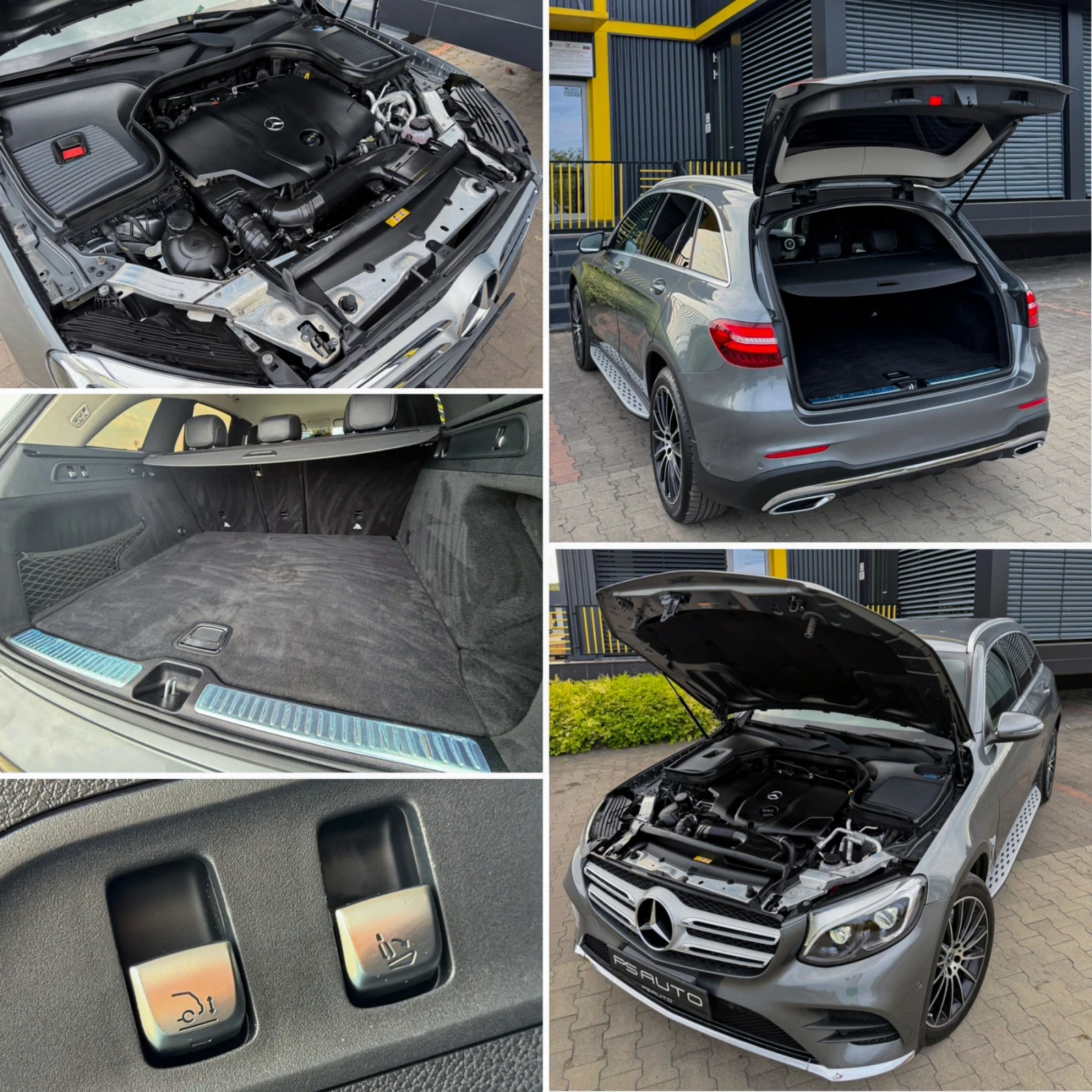 Mercedes-Benz GLC 250 AMG / 4x4 / Multibeam / Burmester / 2 КЛЮЧА , снимка 9 - Автомобили и джипове - 55657484