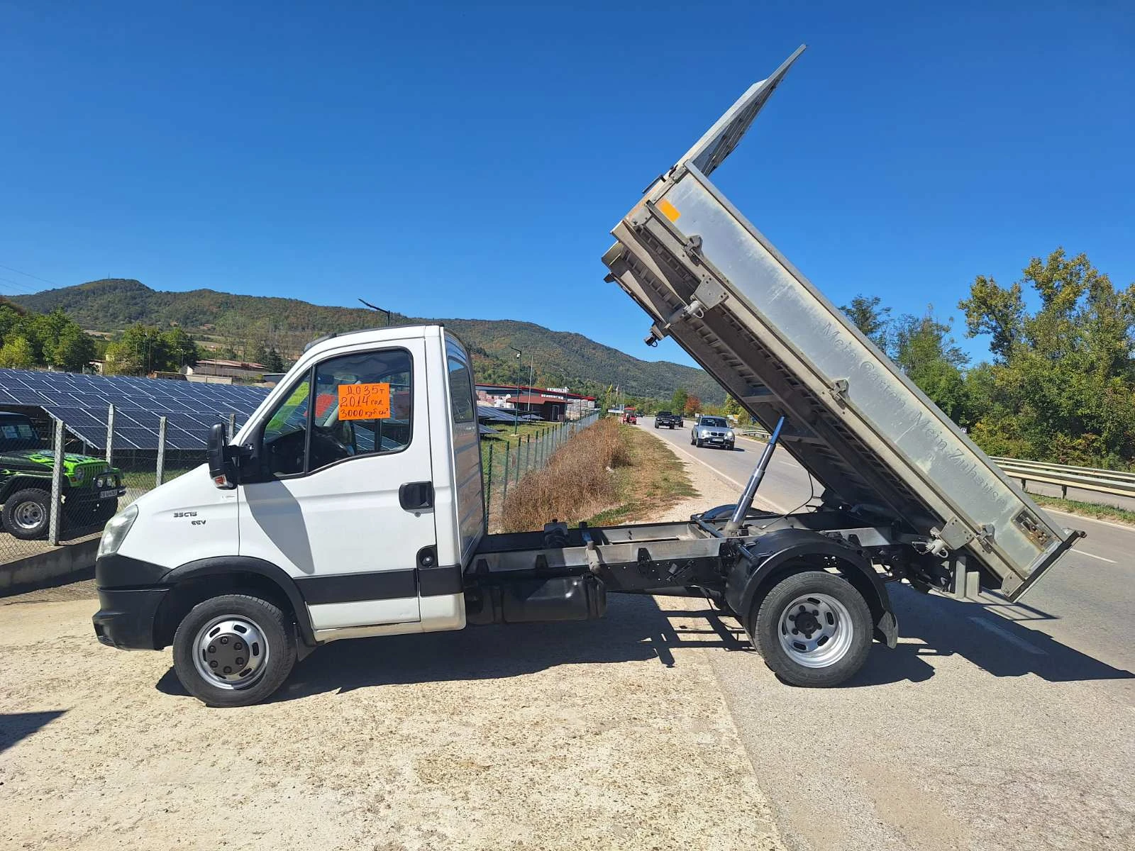 Iveco 35c15 ДО 3, 5т. САМОСВАЛ 126000 км НОВ ВНОС ШВЕЙЦАРИЯ - изображение 3