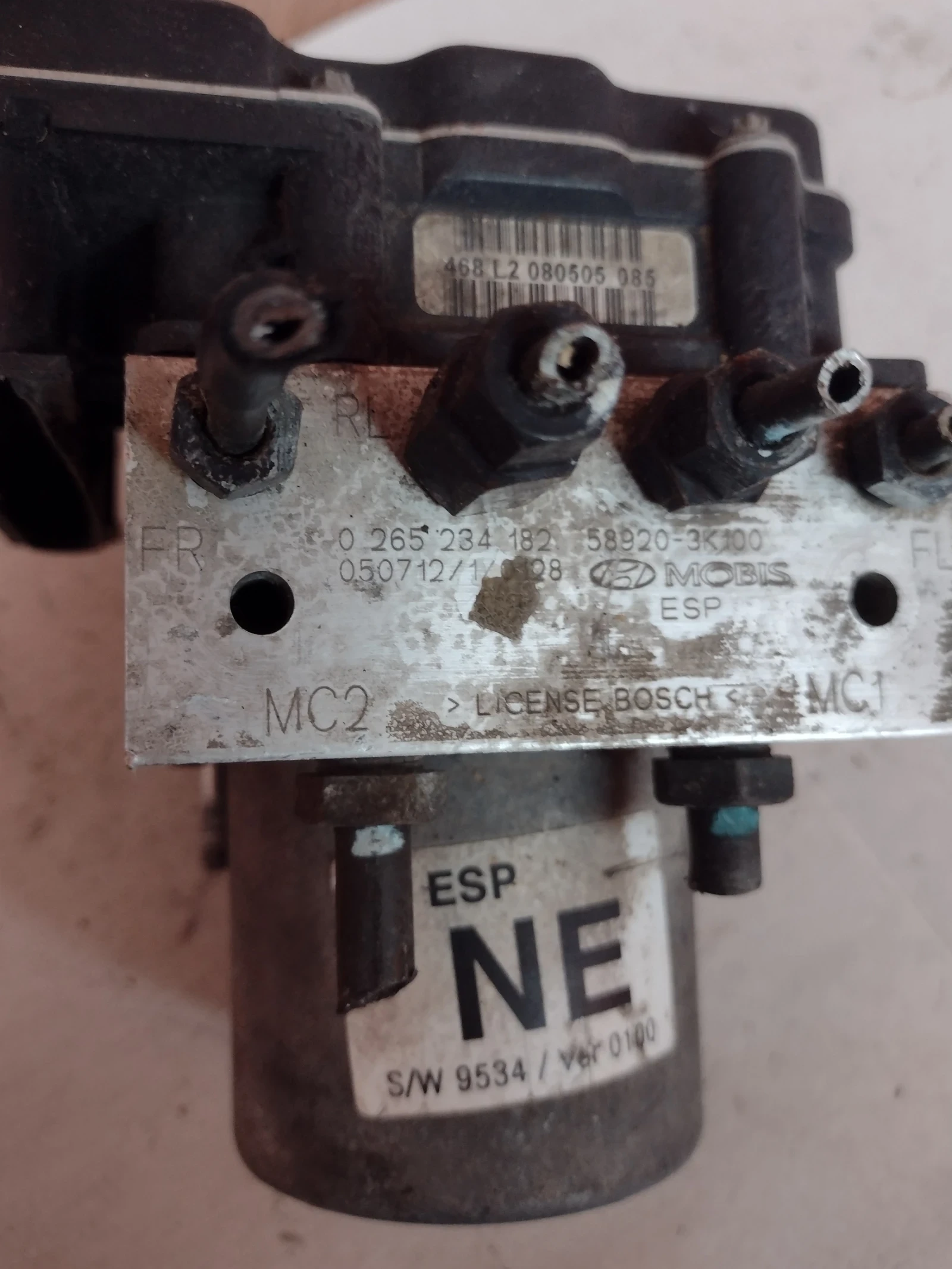 58920-3K100  0265234182  ABS  HYUNDAI SONATA  0265950390 | Mobile.bg   3