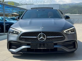 Mercedes-Benz C 300 d, 9G, MAGNO GRAY, AMG LINE, PANO, HEAD-UP, NIGHT,, снимка 2