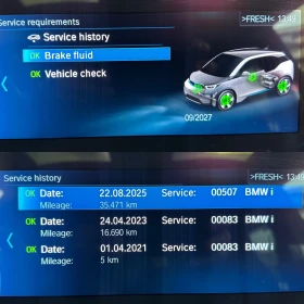 BMW i3 ГАРАНЦИЯ* ПАНОРАМА* ДИСТРОНИК* КОЖА* ПОДГРЕВ* HARM, снимка 10