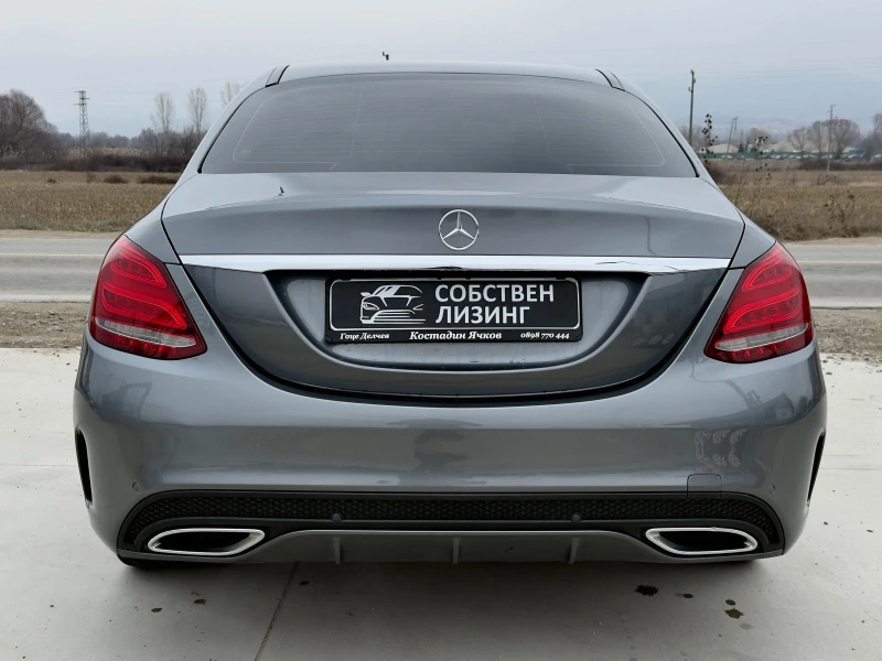 Mercedes-Benz C 220 2.2d AMG/Навигация/Обслужена/12 310 п.в., снимка 5 - Автомобили и джипове - 49255944