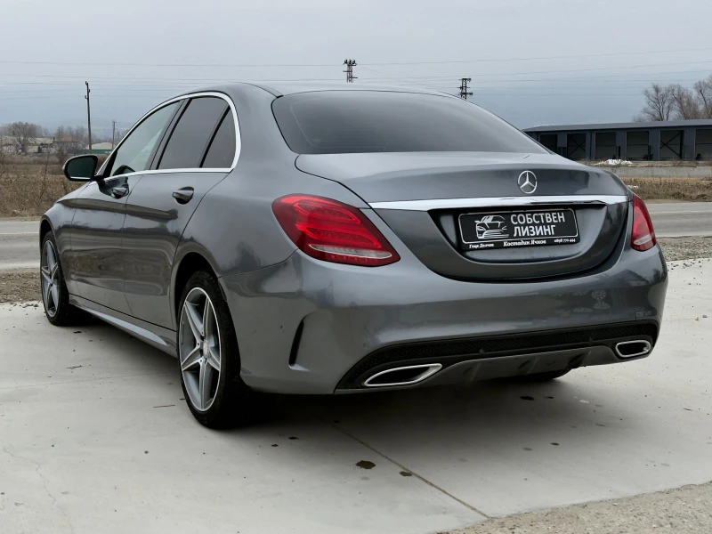 Mercedes-Benz C 220 2.2d AMG/Навигация/Обслужена/12 310 п.в., снимка 6 - Автомобили и джипове - 49255944