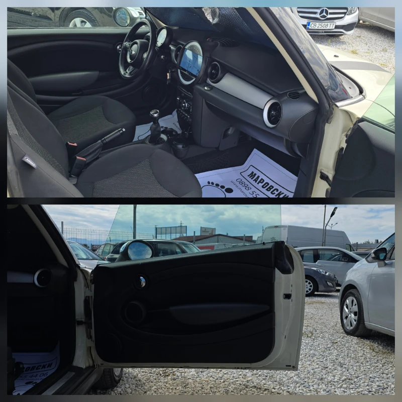 Mini D one 1.6D WIRELESS CAR PLAY/ANDROID AUTO/WAZE/AI, снимка 14 - Автомобили и джипове - 51468810