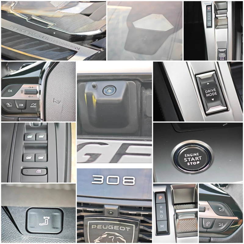 Peugeot 308 1.5HDI EAT-8, снимка 16 - Автомобили и джипове - 52938677