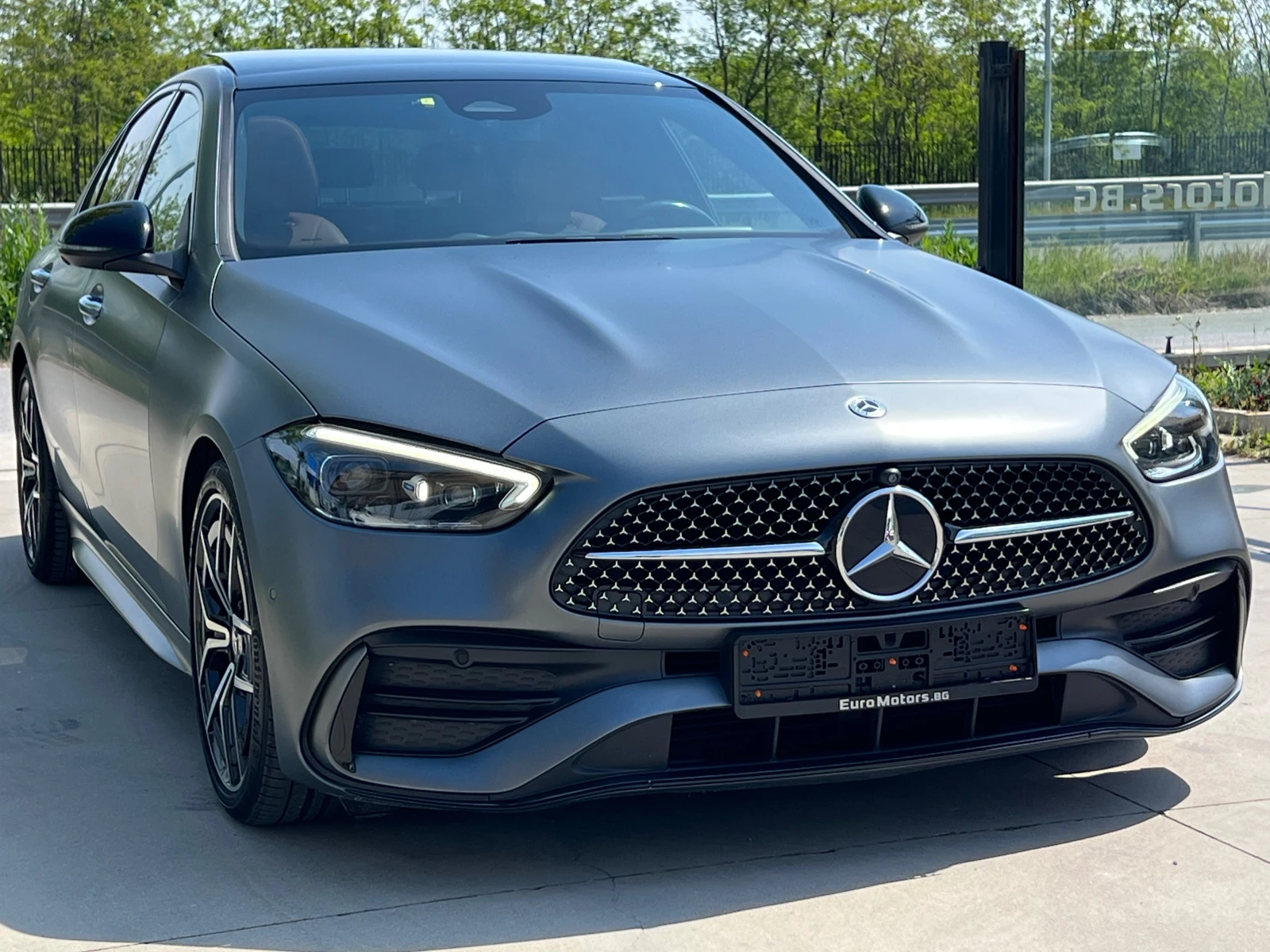 Mercedes-Benz C 300 d, 9G, MAGNO GRAY, AMG LINE, PANO, HEAD-UP, NIGHT, | Mobile.bg � ����������� 3
