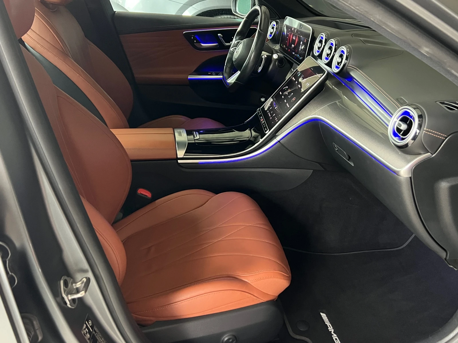 Mercedes-Benz C 300 d, 9G, MAGNO GRAY, AMG LINE, PANO, HEAD-UP, NIGHT, | Mobile.bg � ����������� 10