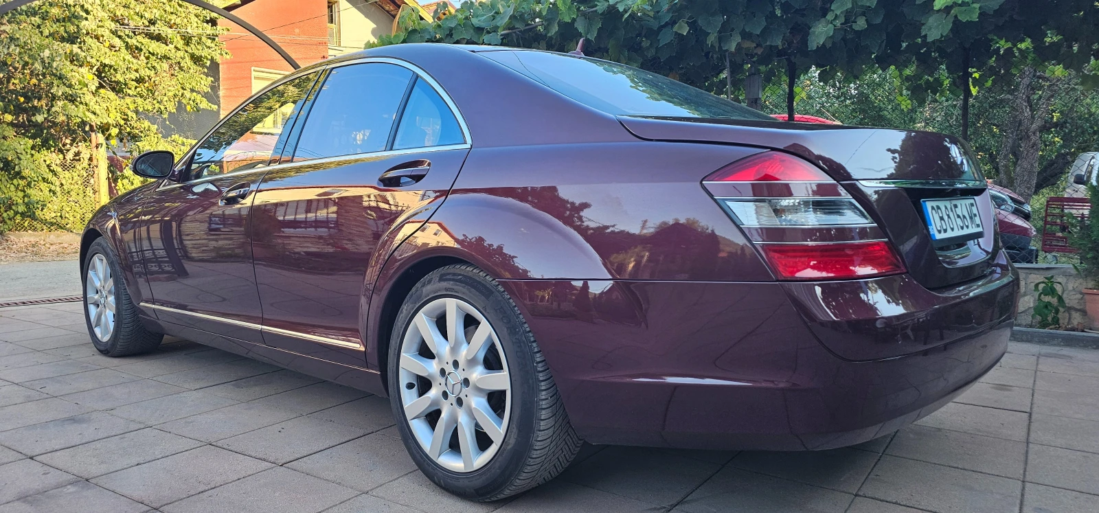 Mercedes-Benz S 500 БЕЗУПРЕЧЕН !!!  ГАЗ PRINS , снимка 4 - Автомобили и джипове - 55730023