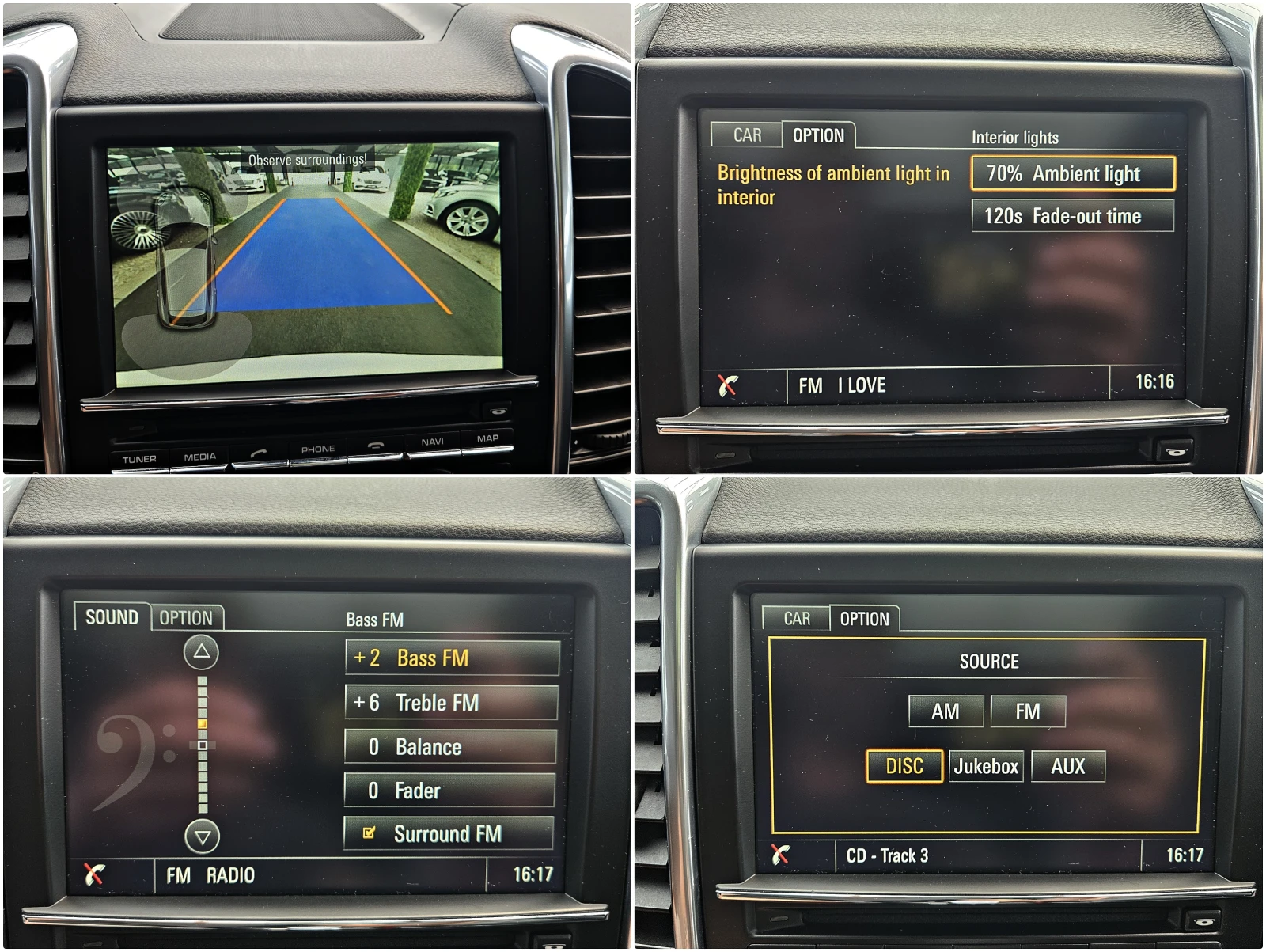 Porsche Cayenne S/3.0TDI/LED/CAMERA/PANO/ПОДГРЕВ/ОБДУХ/BOSE/LIZING, снимка 14 - Автомобили и джипове - 55135515