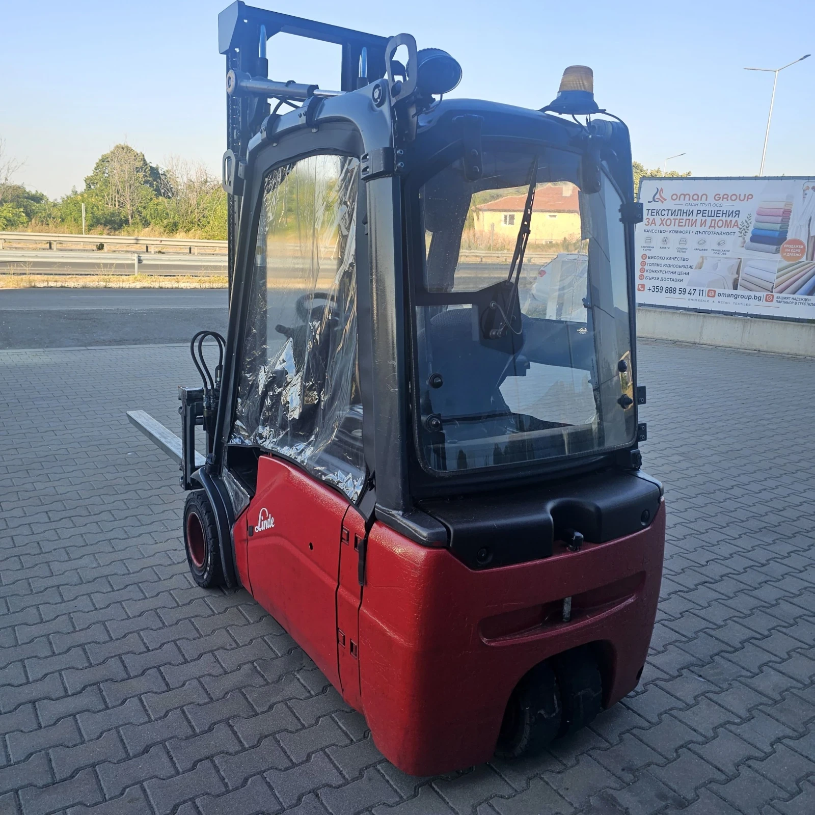 Електрокар Linde E20 Bateria 2023, снимка 4 - Индустриална техника - 55466403