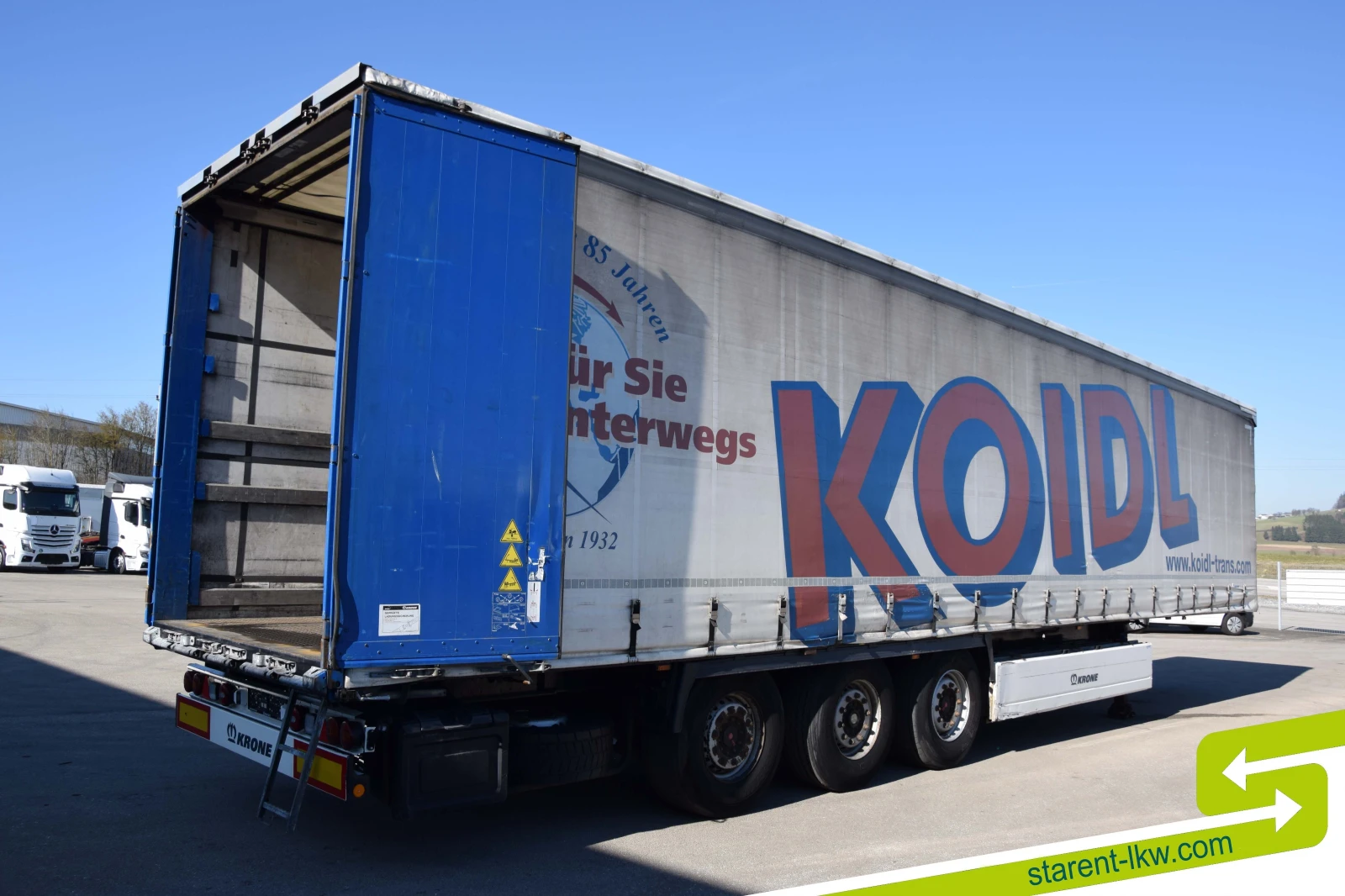 Полуремарке Krone TR26082, снимка 10 - Ремаркета - 53735944