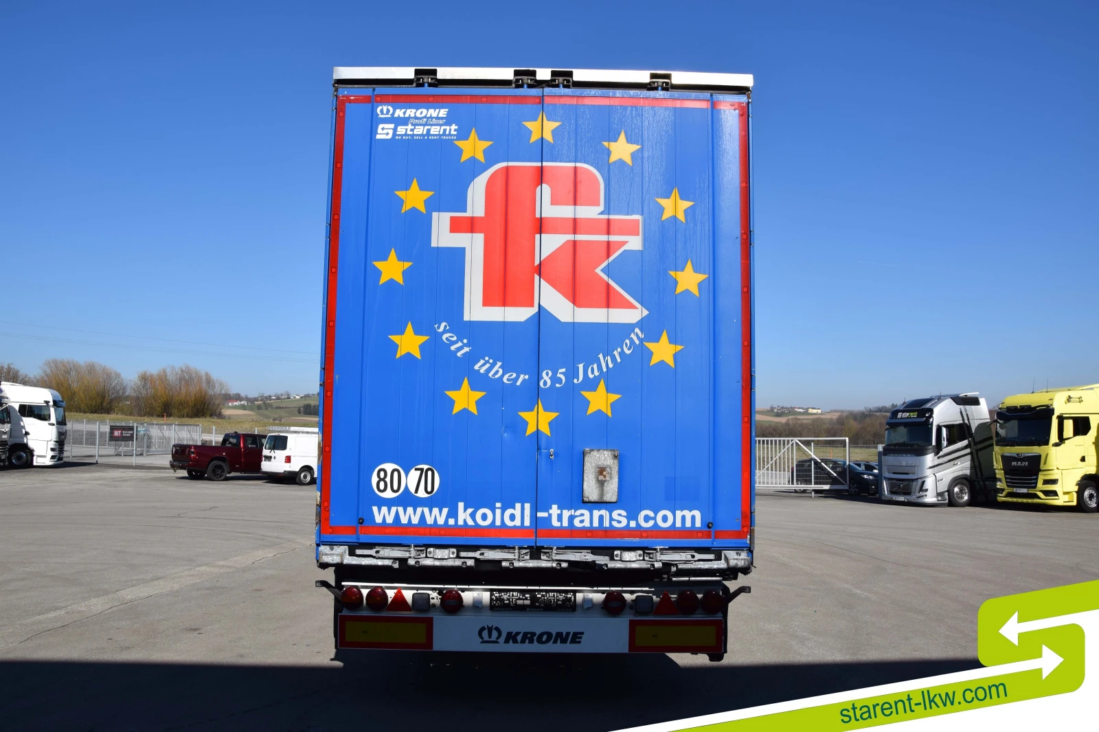 Полуремарке Krone TR26082, снимка 6 - Ремаркета - 53735944