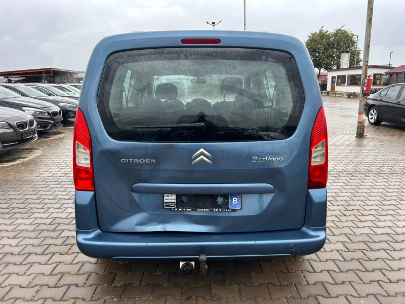 Citroen Berlingo Multispace 1.6HDI 4+ 1 EURO 4, снимка 7 - Автомобили и джипове - 47195138