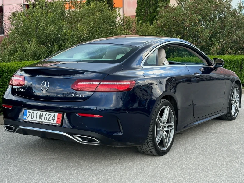 Mercedes-Benz E 220 d 4MATIC YACHT BLUE FULL AMG DIGITAL HEAD-UP, снимка 2 - Автомобили и джипове - 50089876