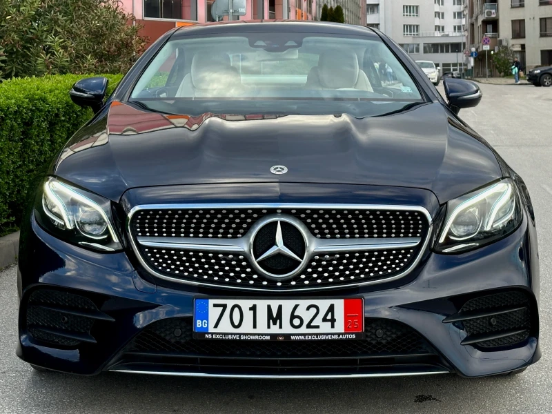 Mercedes-Benz E 220 d 4MATIC YACHT BLUE FULL AMG DIGITAL HEAD-UP, снимка 4 - Автомобили и джипове - 50089876