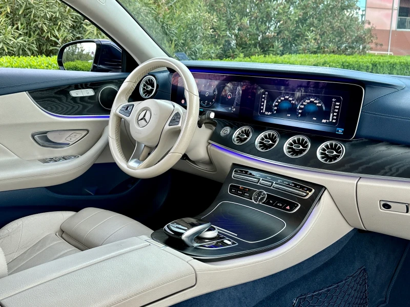 Mercedes-Benz E 220 d 4MATIC YACHT BLUE FULL AMG DIGITAL HEAD-UP, снимка 7 - Автомобили и джипове - 50089876