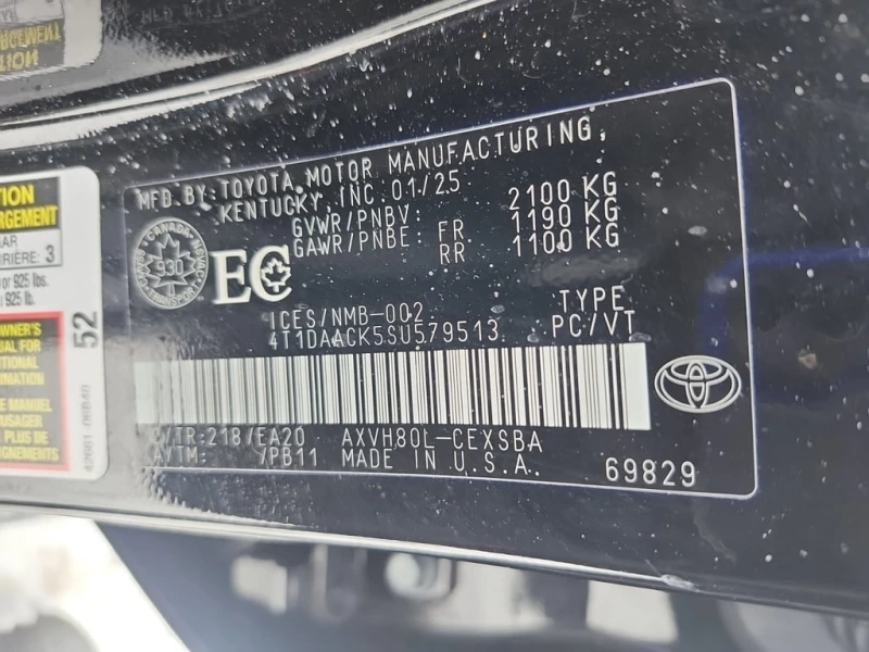 Toyota Camry SE  CARFAX, снимка 7 - Автомобили и джипове - 53457440
