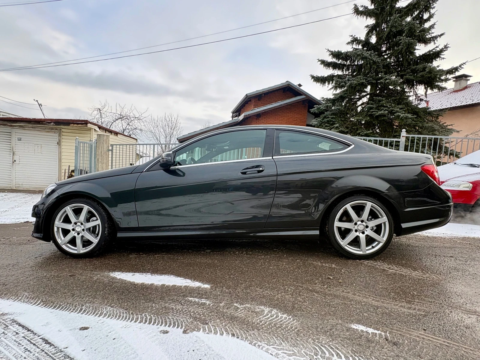 Mercedes-Benz C 250 СМЕНЕНИ ВЕРИГИ, АМГ, Автомат, като нов - изображение 5