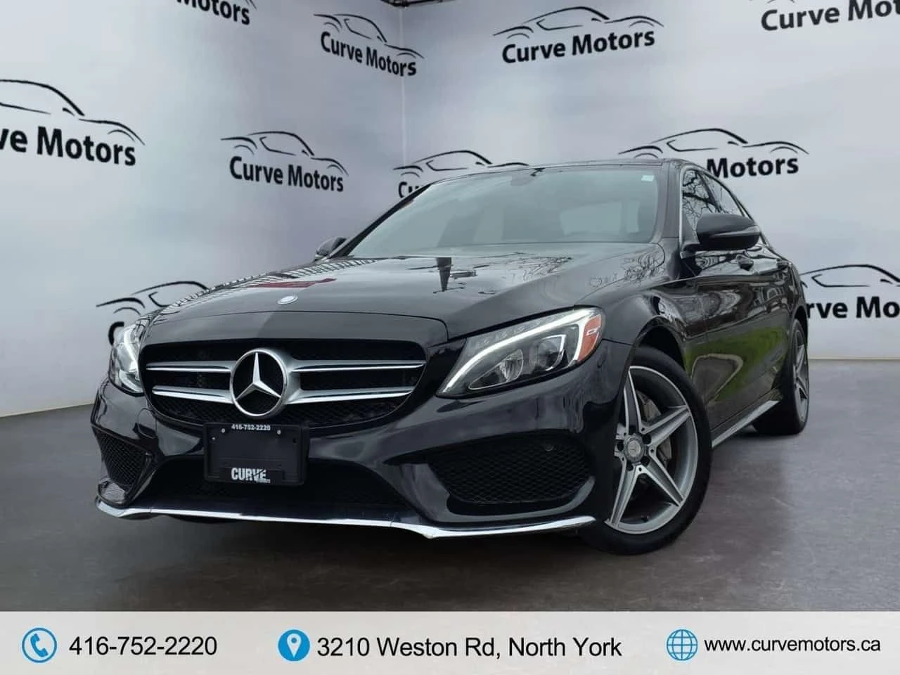 Mercedes-Benz C 300 * C300 4MATIC AMG PKG * NO ACCIDENTS / PANO / BLIN, снимка 3 - Автомобили и джипове - 54917342