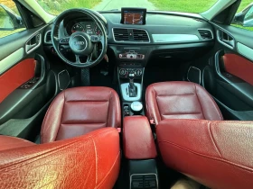 Audi Q3 2.0TDI:;184kc;:S-Line:;ЧЕРВЕНА КОЖА:;ПАНОРАМА;:АВТ, снимка 15