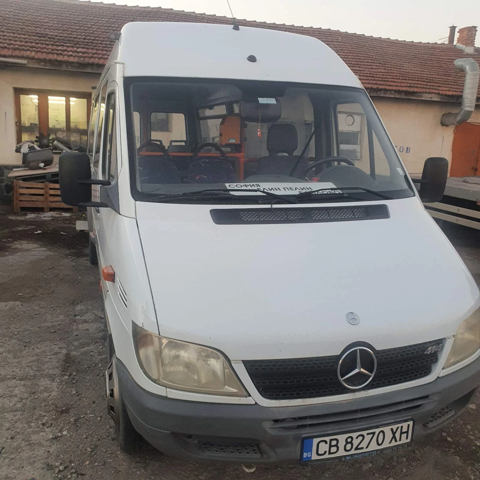 Mercedes-Benz Sprinter Maxi, benzin-gaz, barter