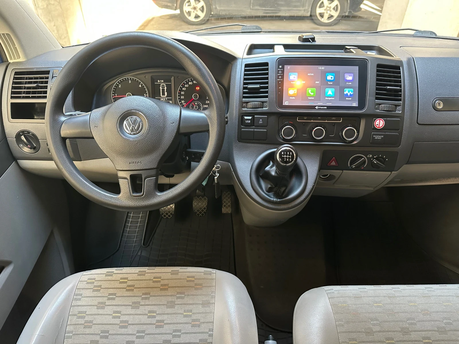 VW T5 9Места/140HP/LONG/Сервизна история, снимка 9 - Бусове и автобуси - 54662178