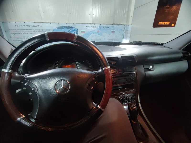 Mercedes-Benz C 180 kompressor ГАЗ, снимка 10 - Автомобили и джипове - 52778253