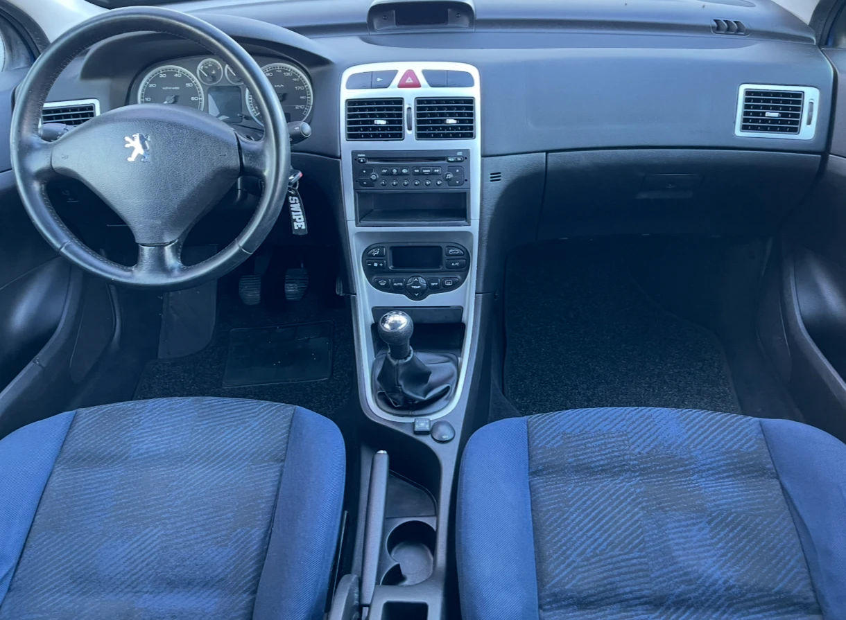 Peugeot 307 1, 6i GPL, климатрон., ел.пак., борд., обслужен-от | Mobile.bg — изображение 11