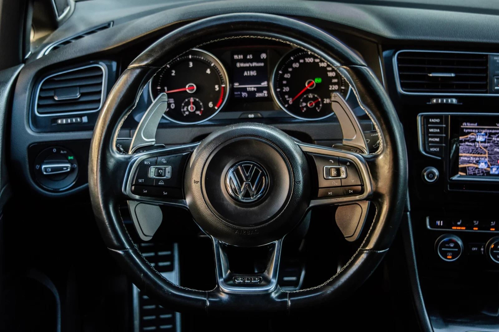 VW Golf 7 GTD 184к.с DSG, ACC, DCC, KEYLESS, DYNAUDIO FULL - изображение 10