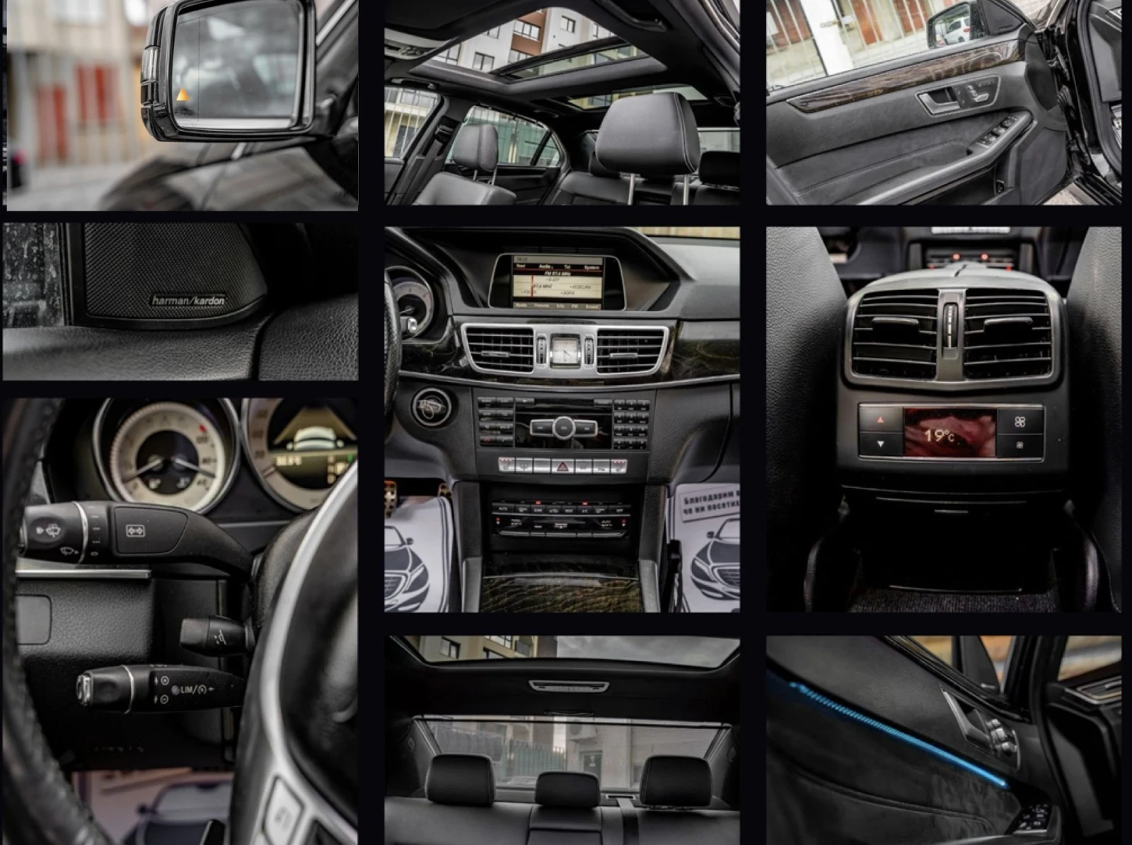 Mercedes-Benz E 350 BlueTEC-AMG-FACE-PANORAMA-HARMAN-AMBIENT-������� | Mobile.bg � ����������� 9