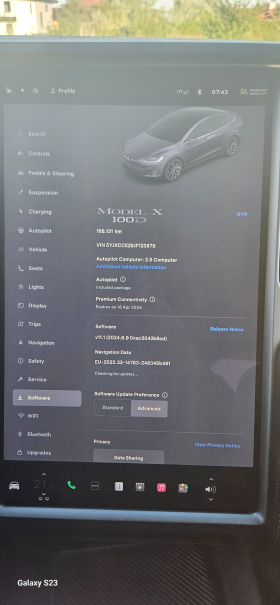 Tesla Model X В гаранция 100D, снимка 14