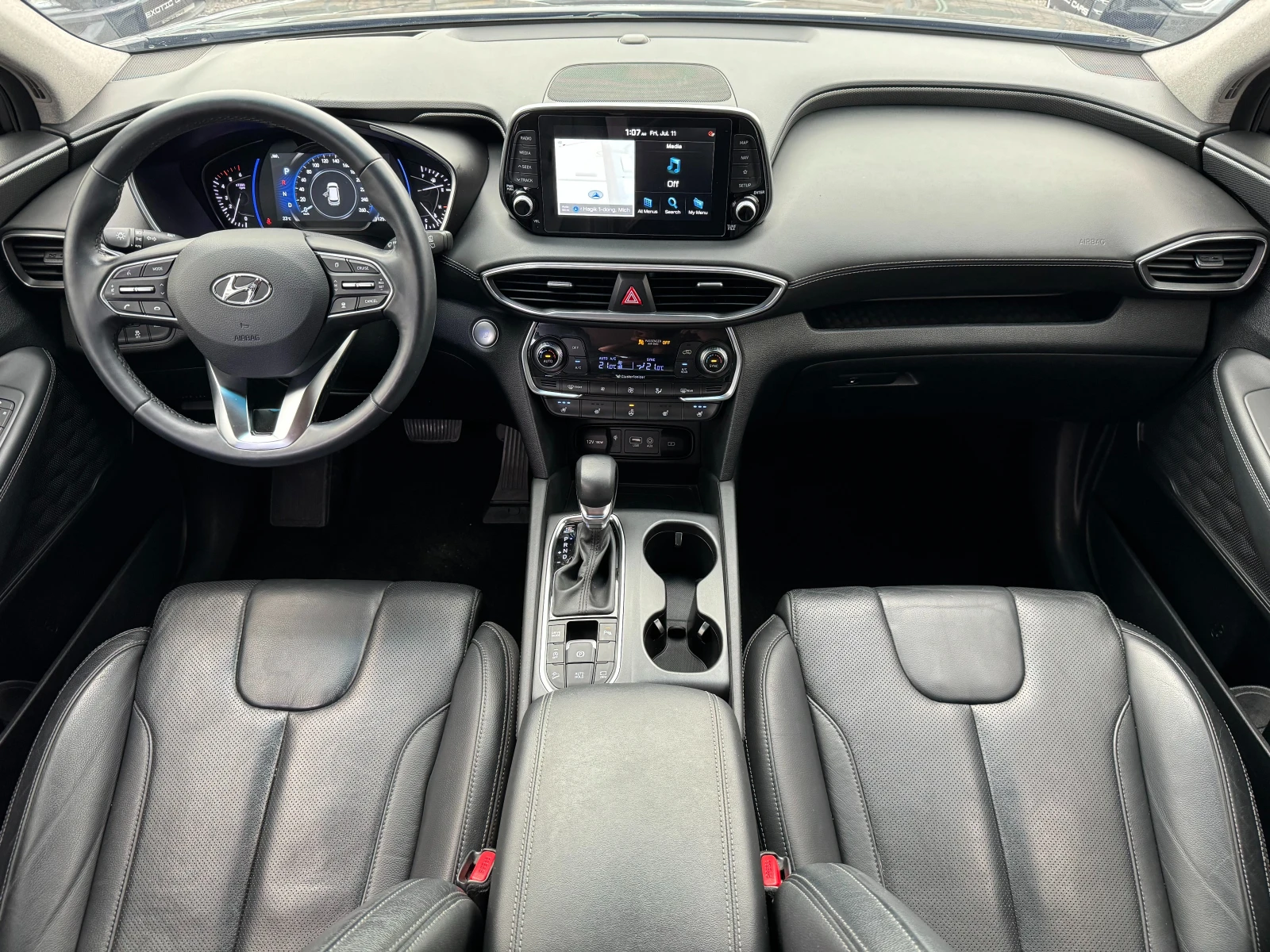 Hyundai Santa fe 2.2 CRDi AWD ! HTRAC ! 7 МЕСТЕН ! Inspiration ! - изображение 9