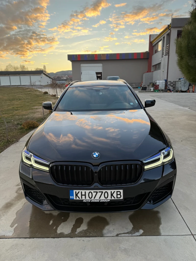 BMW 530 Xdrive* M sport* 48V Hybrid* Laser* Adaptive* Гара, снимка 1 - Автомобили и джипове - 48500264