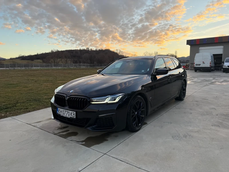 BMW 530 Xdrive* M sport* 48V Hybrid* Laser* Adaptive* Гара, снимка 2 - Автомобили и джипове - 48500264