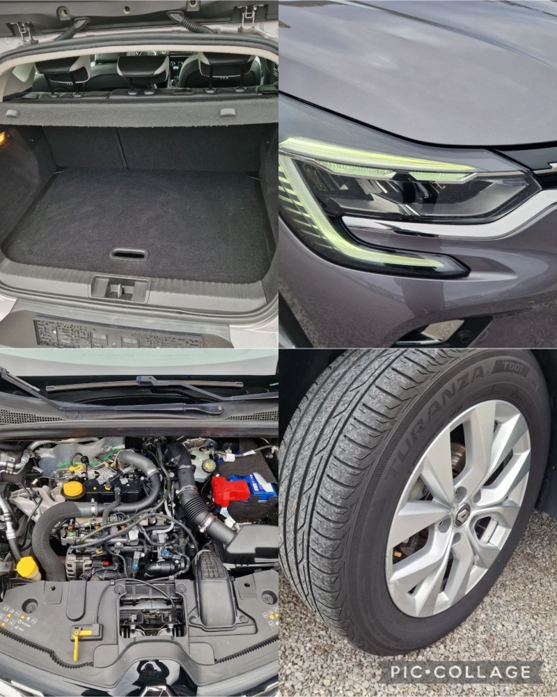 Renault Captur 1.0Turbo LPG Navi LED, снимка 16 - Автомобили и джипове - 52832831