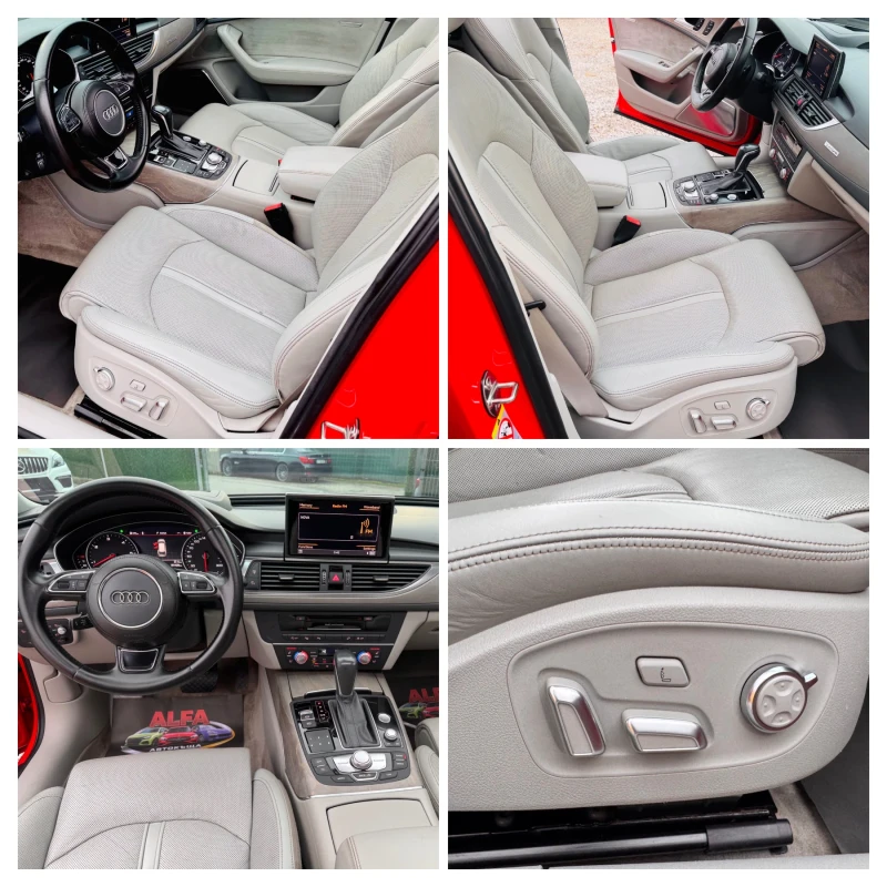 Audi A6 3.0bi-TUR/8g/B&O+ ПАНО+ ОБДУХВАНЕ+ ПОДГРЕВ+ ВАКУУМ, снимка 10 - Автомобили и джипове - 53443345