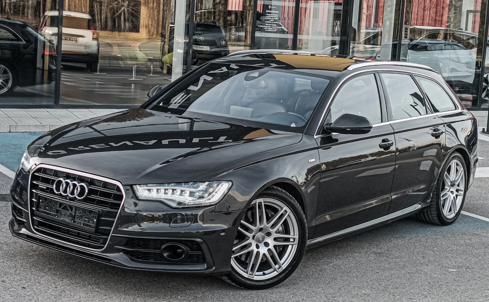 Audi A6 3.0TDI BITURBO LED S-LINE B&O  ПАНОРАМА KEYLES - изображение 4